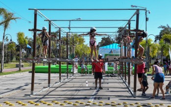 Fin de semana con juegos y deportes en el Parque del Bicentenario