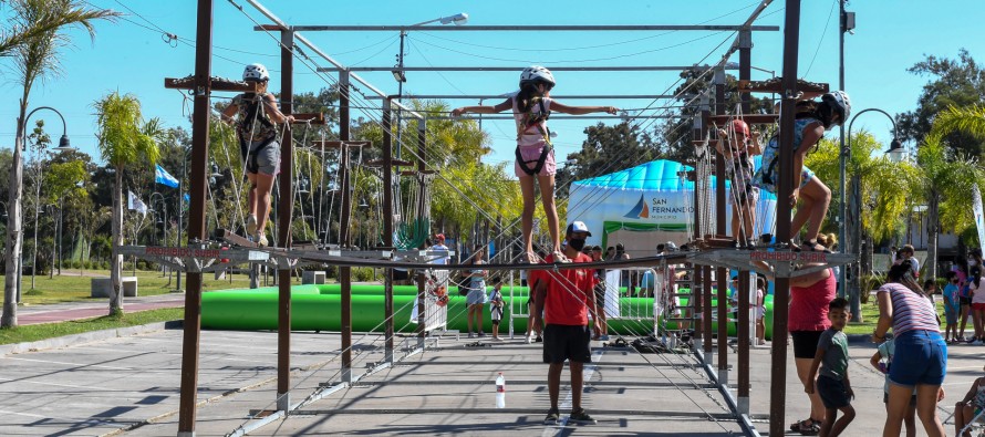 Fin de semana con juegos y deportes en el Parque del Bicentenario