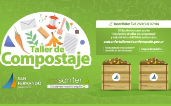 Eco Sanfer abrió la inscripción a un taller para aprender a hacer compost