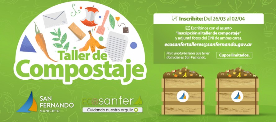 Eco Sanfer abrió la inscripción a un taller para aprender a hacer compost