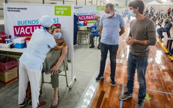 Comenzó a funcionar el centro de vacunación en el Poli N° 2