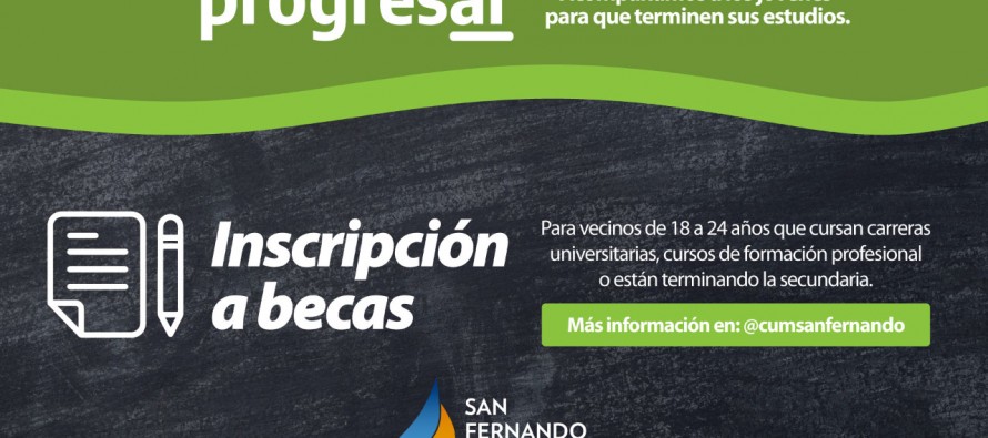 Abrió la preinscripción para las Becas Progresar en el Centro Universitario Municipal