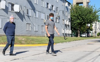 Finalizó la repavimentación de la calle Carlos Casares