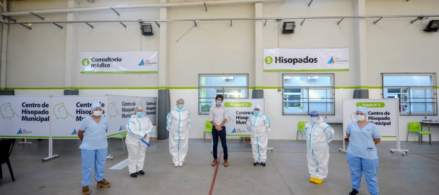 Nuevo Centro de Hisopado Municipal en el Polideportivo Nº6