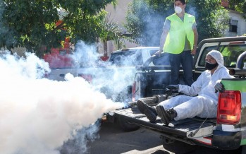 Virreyes: operativo de prevención del dengue y registro de vacunación contra Covid-19
