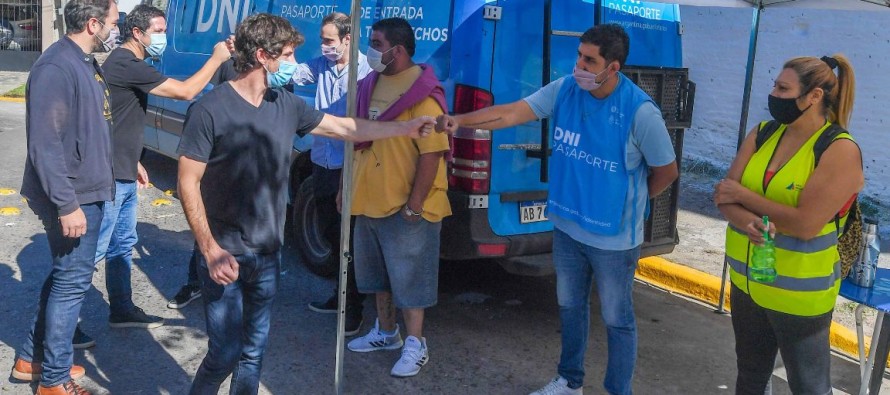 Operativo conjunto de documentación y servicios entre Nación y Municipio