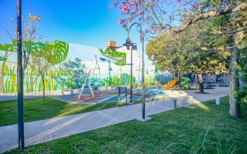 Se inauguró la renovación integral de la Plaza Cuquel