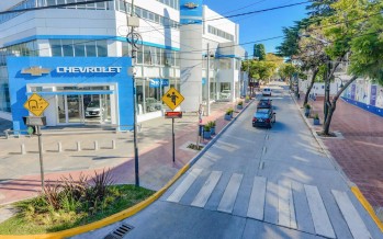 Avanzan las obras de renovación integral de la Avenida del Libertador