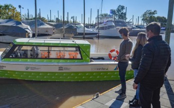 Nueva lancha para asistir a los vecinos del Delta