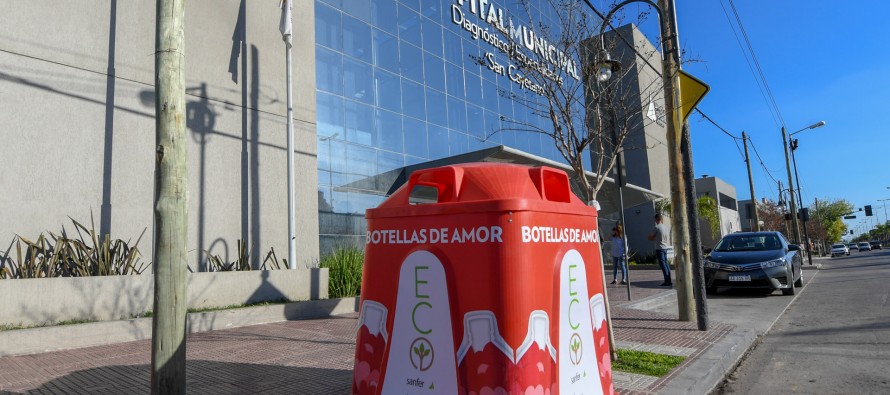 Tres nuevas campanas para reciclar plásticos en Virreyes