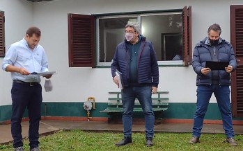 El ministro de Desarrollo Agrario visitó las instalaciones de INTA Delta del Paraná