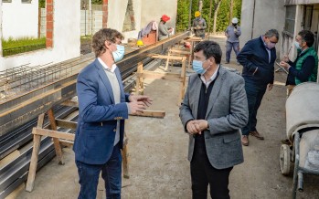 Avanza la obra de la Unidad de Desarrollo Infantil de Villa Jardín