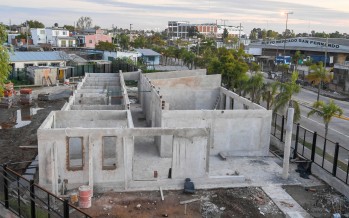 Avanza la obra de la nueva Escuela de Oficios de nuestra ciudad