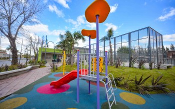 Se inauguró la plaza del Barrio San Jorge