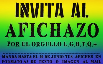 En el mes del orgullo, San Fernando organiza un afichazo por el orgullo LGBTQ+
