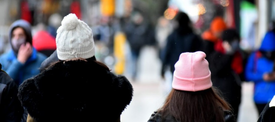 Se mantiene la advertencia nivel violeta por las bajas temperaturas