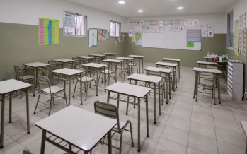 El Colegio San Rafael recibió equipamiento para sus nuevas aulas