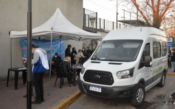 Se realizó una jornada de vacunación contra el COVID-19 en la estación Virreyes