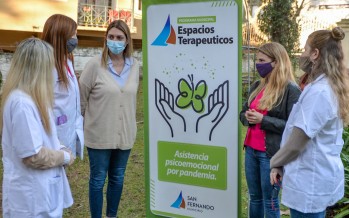Lanzaron el Programa de Espacios Terapéuticos Municipales
