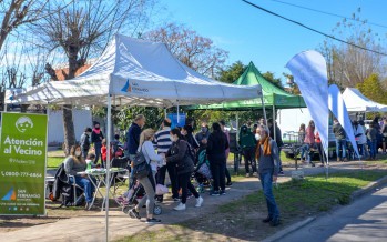 Operativo de El Municipio en tu Barrio en Infico