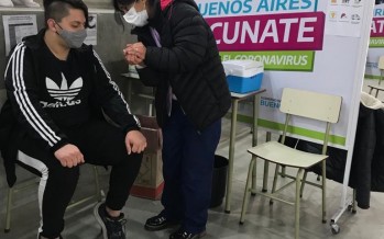 Comenzó la vacunación para menores de edad en nuestra ciudad