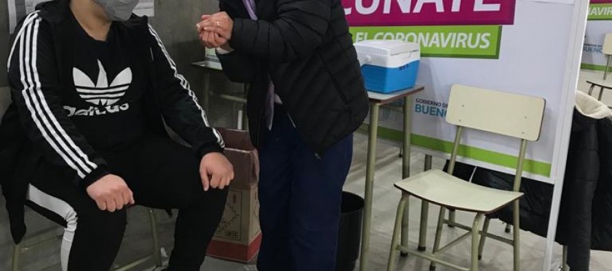 Comenzó la vacunación para menores de edad en nuestra ciudad