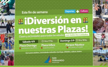 Fin de semana con actividades deportivas y culturales en nuestra ciudad