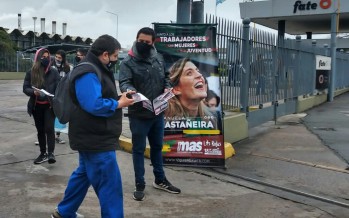 Nuevo MAS cerró su campaña en las puertas de FATE