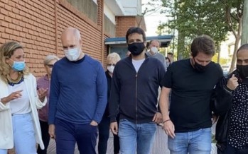 Horacio Rodriguez Larreta visitó Virreyes y ratificó su apoyo a Agustina Ciarletta