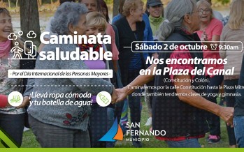 Se celebrará el Día de las Personas Mayores con una caminata y clases gratuitas