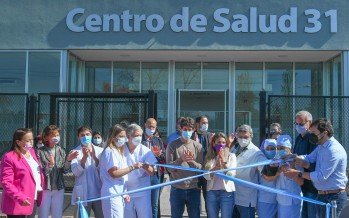 Andreotti inauguró el nuevo Centro de Salud 31 junto a Katopodis, Kreplak y Gollán