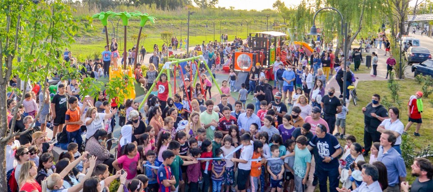 Inauguraron el Parque de la Esperanza