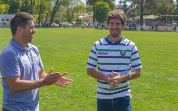 Juan Andreotti fue reconocido por el Club San Fernando