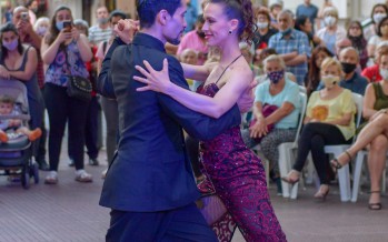 Se realizó una nueva “Milonga al Aire Libre” en la Plaza Mitre