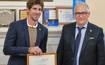 Juan Andreotti fue distinguido como Socio Honorario del Rotary Club San Fernando