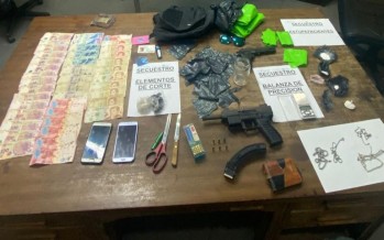 Villa del Carmen: seis detenidos por comercialización de estupefacientes y tenencia de arma de guerra