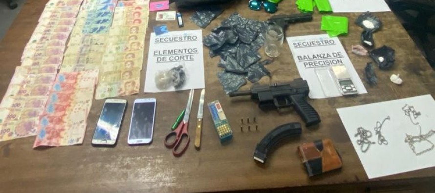 Villa del Carmen: seis detenidos por comercialización de estupefacientes y tenencia de arma de guerra