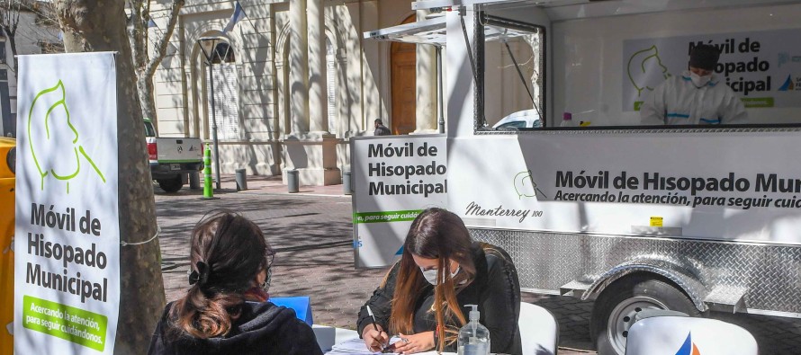 El Móvil de Hisopado Municipal estará hasta el sábado 13 en plaza Mitre