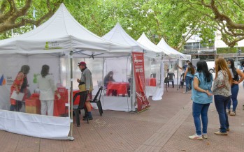 Día Mundial de la Lucha contra el VIH con una jornada especial en la Plaza Mitre