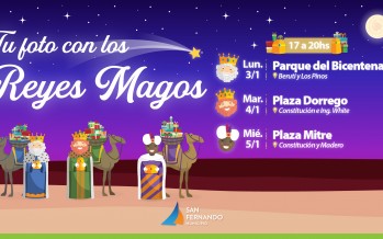 Los Reyes Magos estarán la próxima semana en diversos puntos de nuestra ciudad