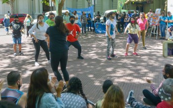 En Plaza Mitre se realizó una muestra deportiva y cultural por el Día de las Personas con Discapacidad