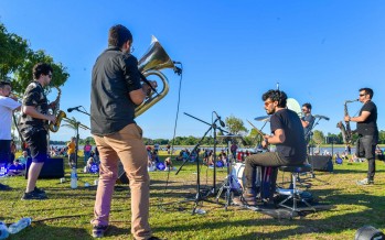Se realizó una nueva edición de Música mirando al Río en el Parque Náutico