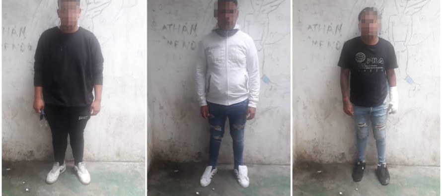 Tres jóvenes fueron detenidos en Virreyes por tenencia ilegal de armas de guerra