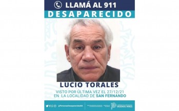 Buscamos a Lucio Torales