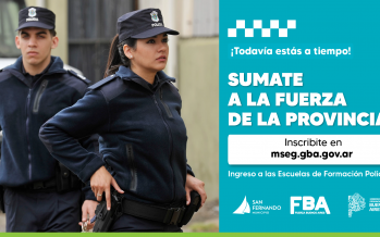 Abierta la inscripción para ingresar a la Escuela de Formación de la Policía de la Provincia