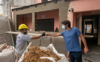 Avanza la renovación del Jardín N°922 del barrio Villa Jardín