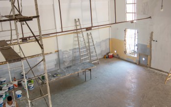 Villa Hall: avanza la renovación de la Primaria 38 y Secundaria 17