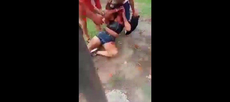 Brutal pelea entre tres jóvenes alcoholizadas tras una fiesta en Virreyes