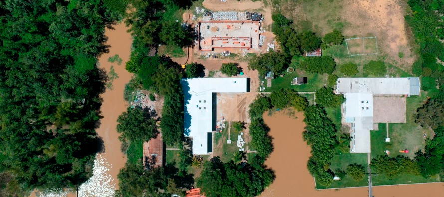 Avanzan las obras en la Escuela Técnica N°1 del Delta