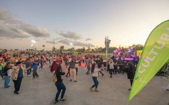Se realizó una kermesse en la Plaza Malvinas Argentinas y una peña en el Parque del Bicentenario